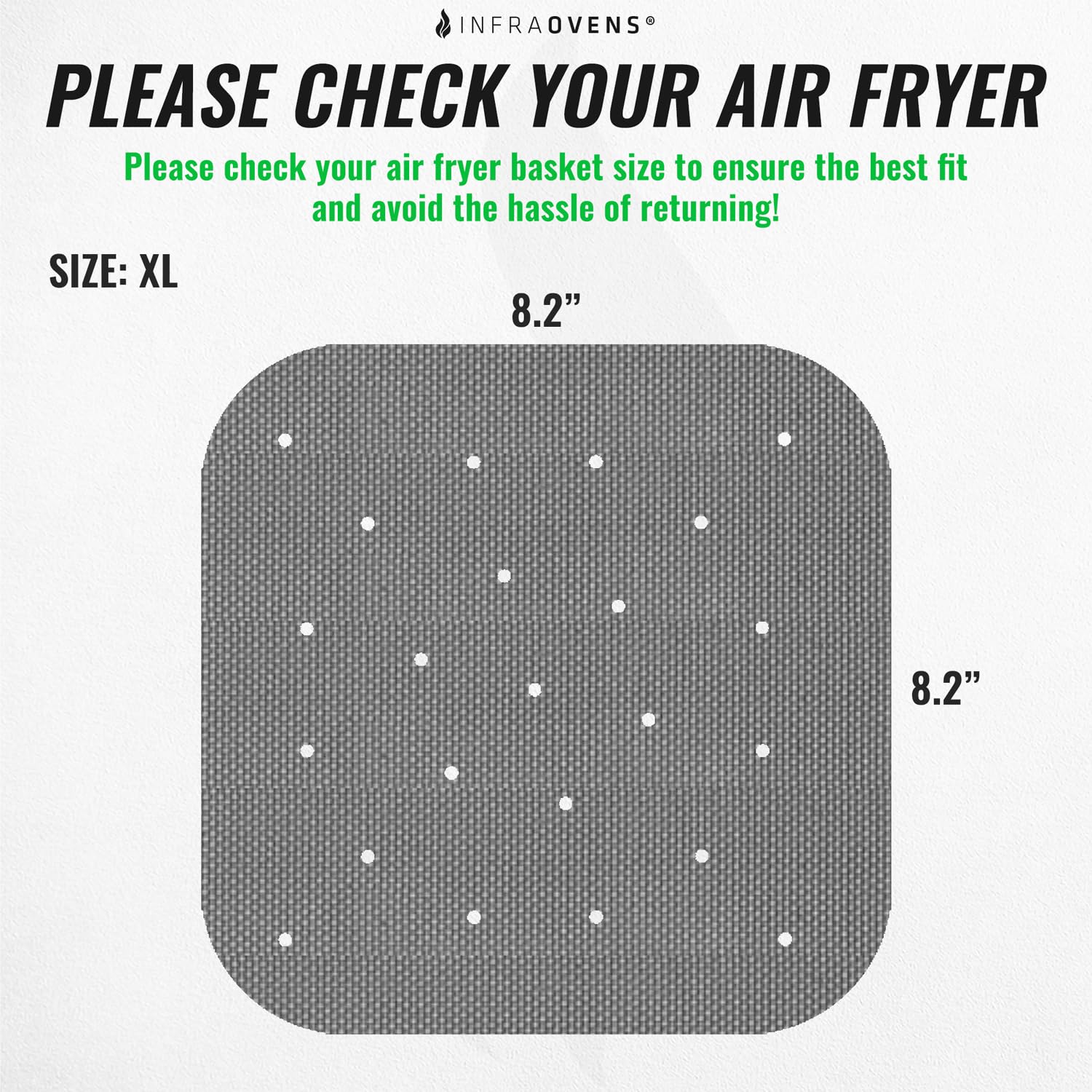 Amazon.com: Air Fryer Liners for Ninja Speedi 6qt and Ninja Crispi